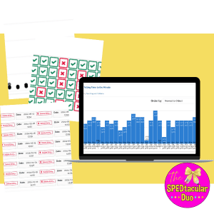 Special Education Data Tracking, IEP Data
