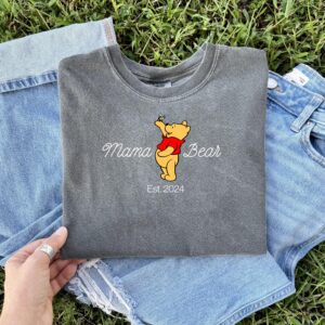 Custom Mama Bear Shirt • Winnie the Pooh Inspired • Personalized Est. Year Tee