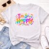 I’m So Happy Shirt, Kids Song Inspired Tee, Rainbow Music Shirt, Happy Vibes Shirt, Teacher Shirt, Kids Birthday Shirt, Colorful Graphic Tee