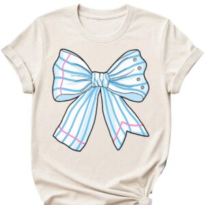 Alternative view of Pencil Bow Teacher T-Shirt | Back to School Gift