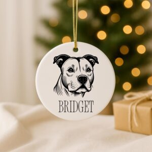 Alternative view of Custom Pet Ornament – Memorial, First Christmas Keepsake