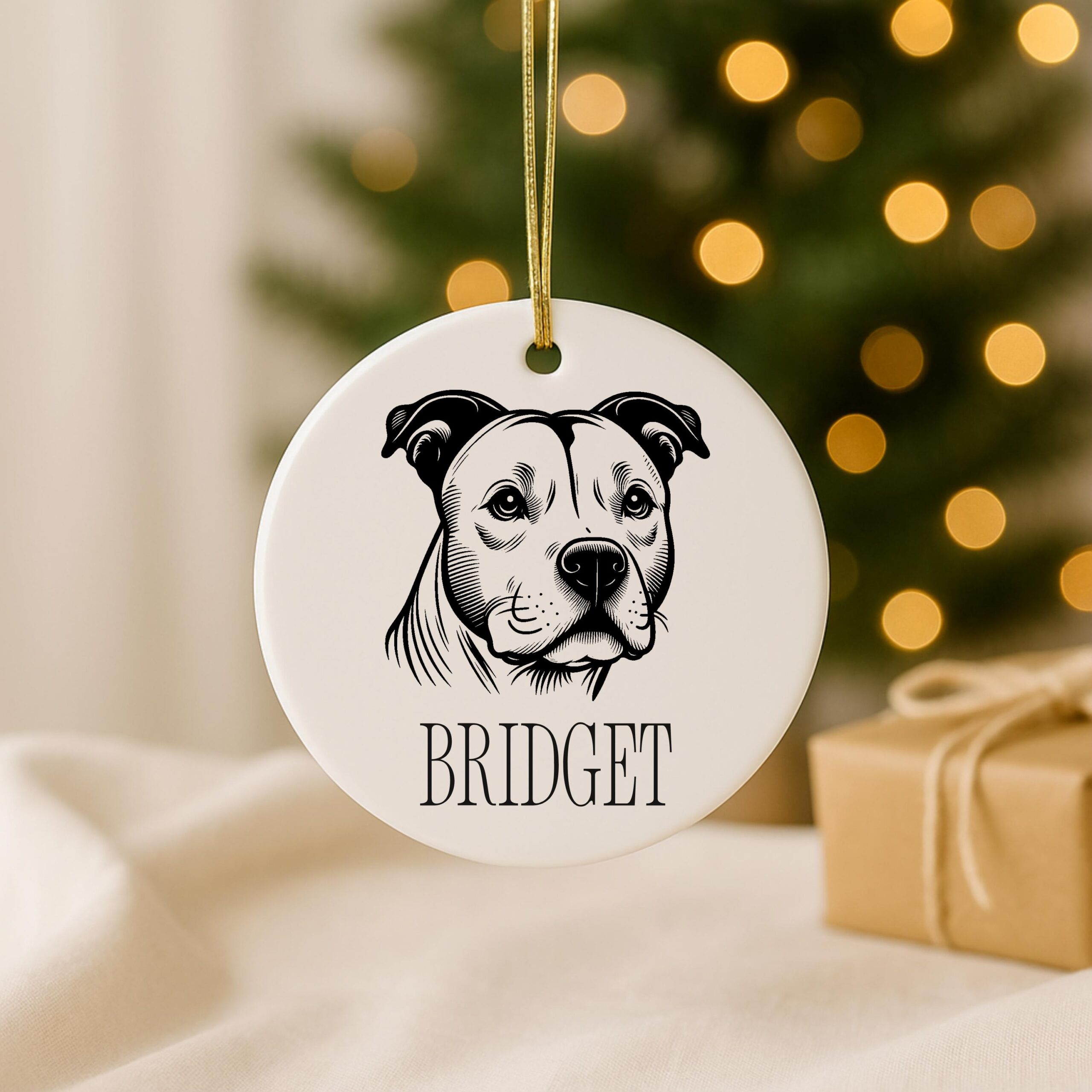 Custom Pet Ornament – Memorial, First Christmas Keepsake - Image 2
