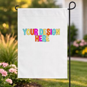 Custom Yard Flag | Personalized Garden Flag | Custom Outdoor Flag | Name or Message Yard Flag | Housewarming Gift | Seasonal Garden Decor