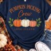 Pumpkin Picking Crew Shirt | Long Island Fall Shirt | Pumpkin Patch Tee | Fall Family Shirt | Apple Picking Tee | Autumn Long Island
