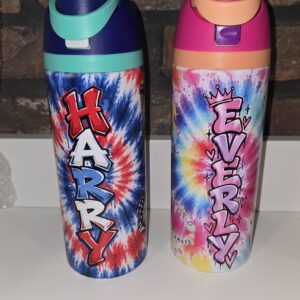 Alternative view of Personalized Owala-Style 24oz Water Bottle